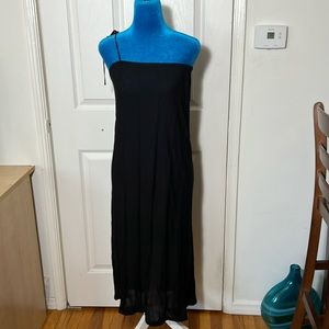 DEVON WINDOR Black Dress Beach Cover up/Maxi Skirt Small